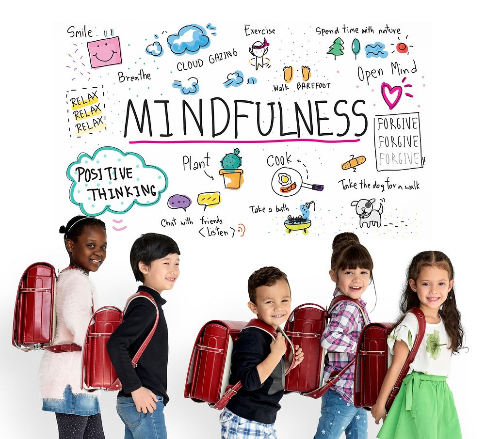 Happiness group of optimistic students have mindfulness leisure activity