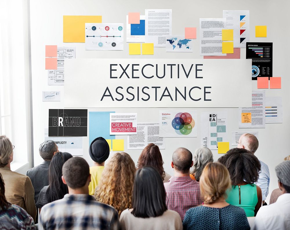 Executive Assistance Assistant Corporate Occupation Concept