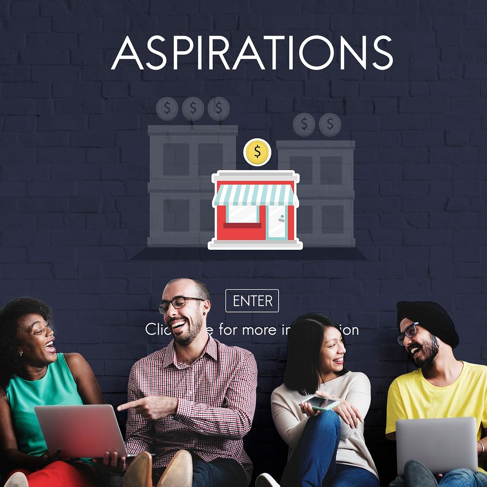 Aspirations Launch Startup New Business Concept