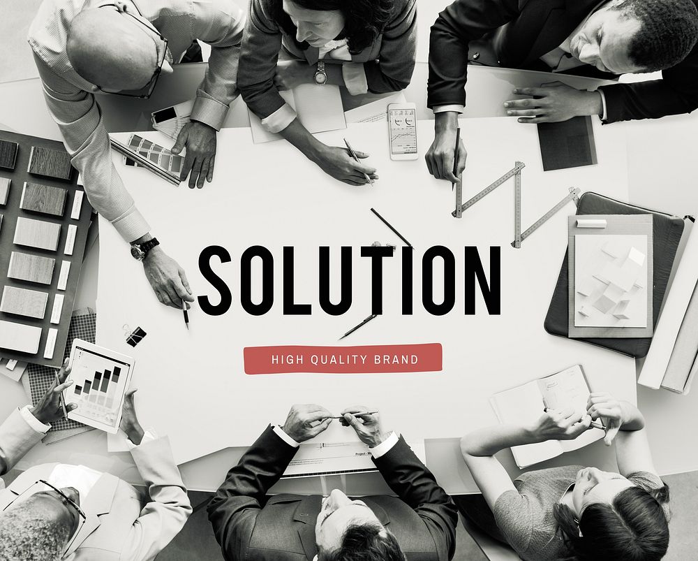 Solution Progress Solving Strategy Decision Ideas Concept