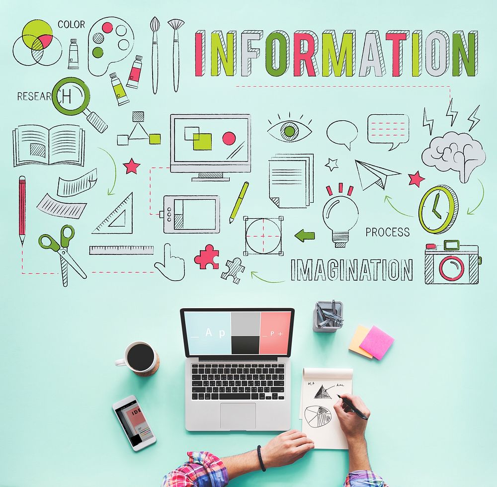 Information Research Imagination Facts Concept