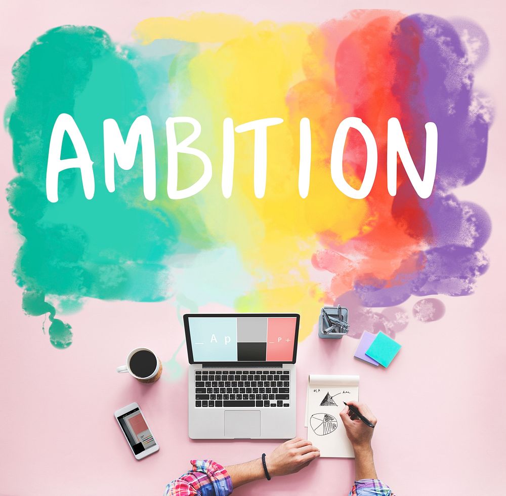 Ambition AIm Aspire Goals Motivation Aspirations Concept