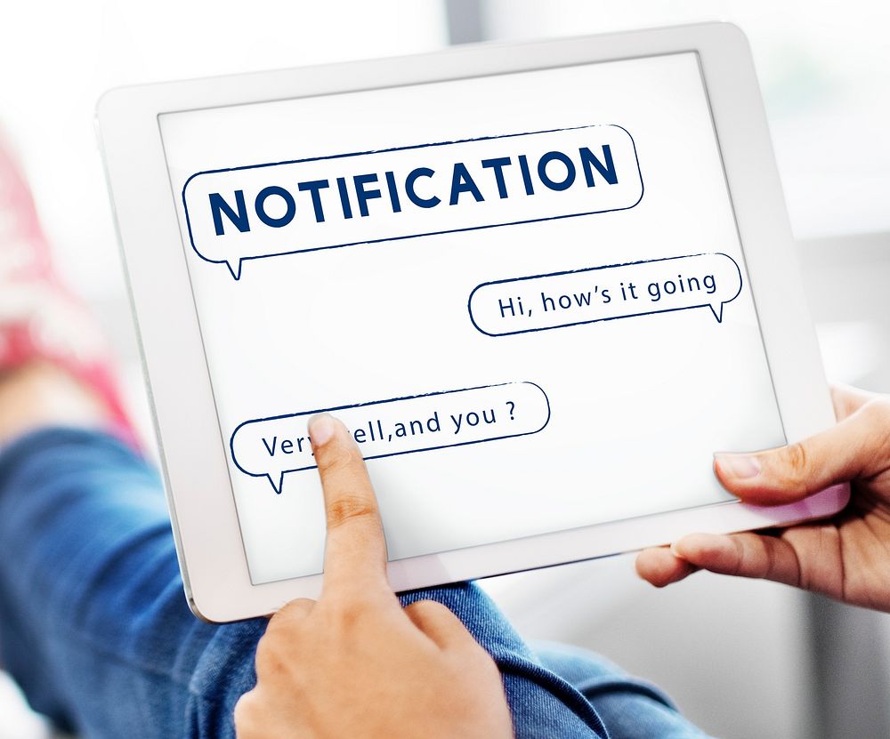 Social Network Speech Bubble Text Graphic Concept