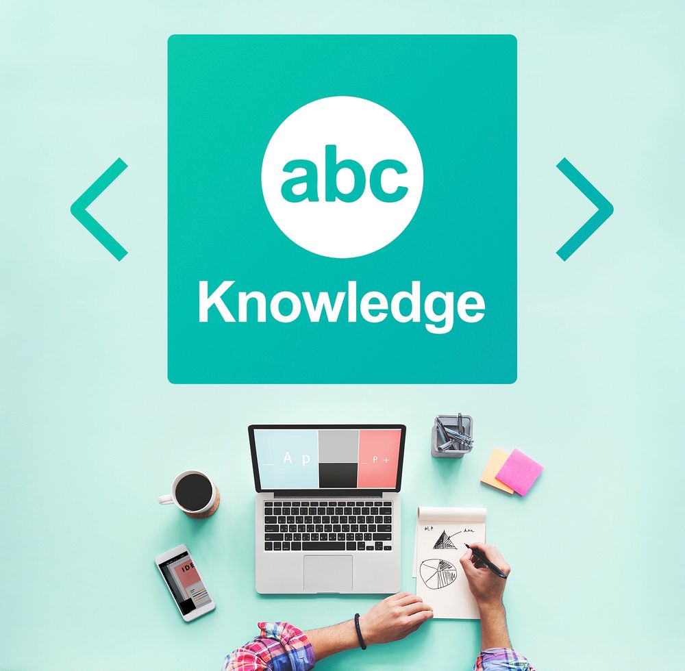 Literacy ABC Icon Alphabet Concept