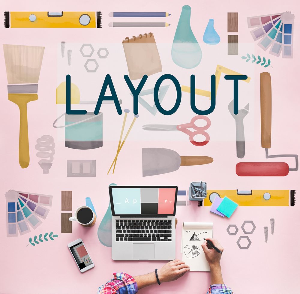 Layout Art Creative Design Organization Plan Concept