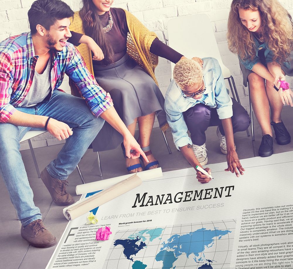 Management Strategy Organization Coaching Concept
