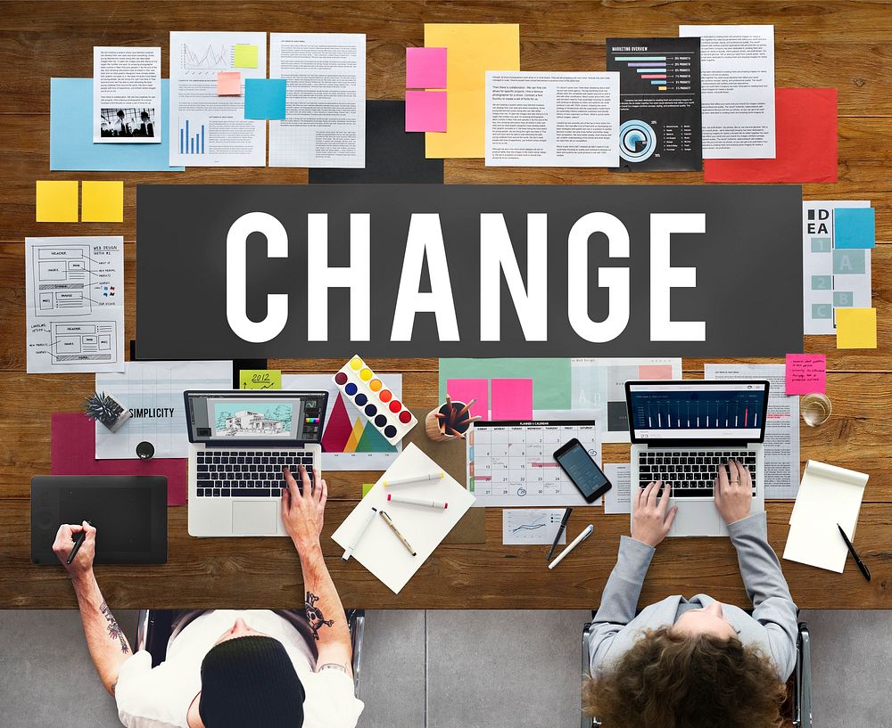 Change Choice Development Ideas Improvement Concept