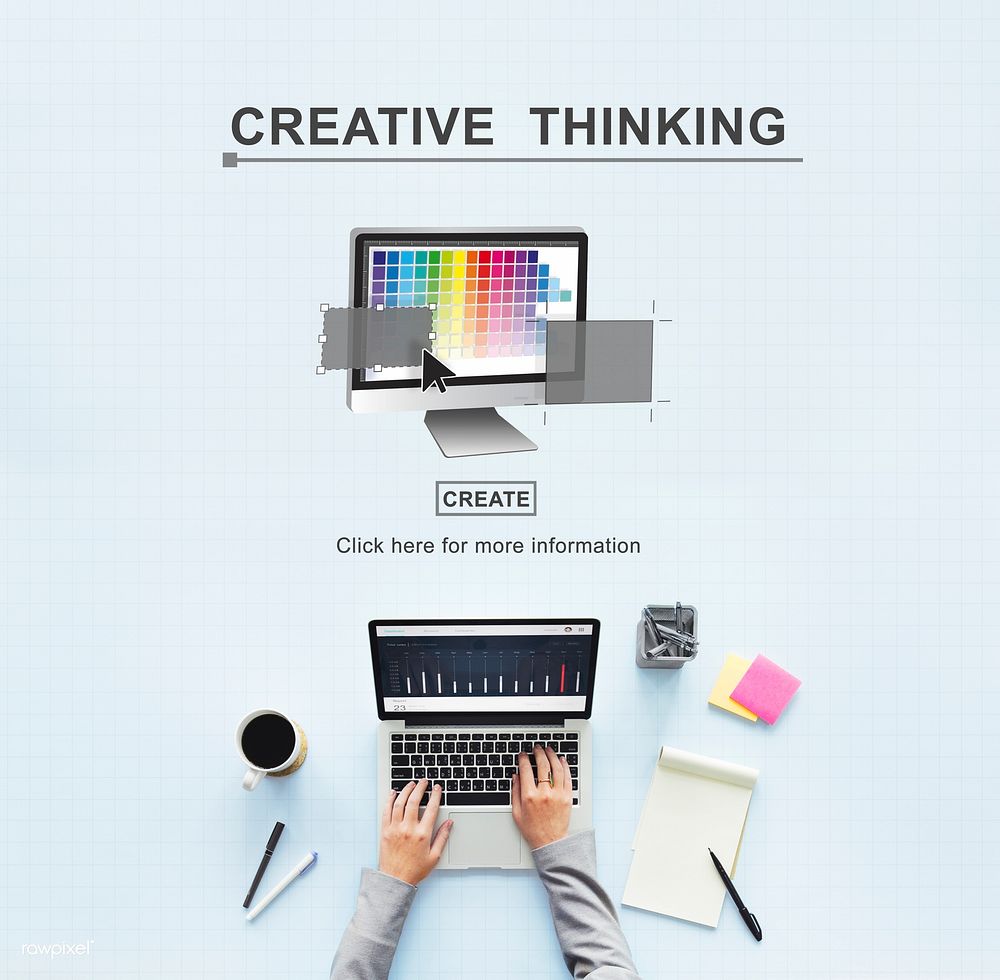 Creative Thinking Design Imagination Inspiration Concept