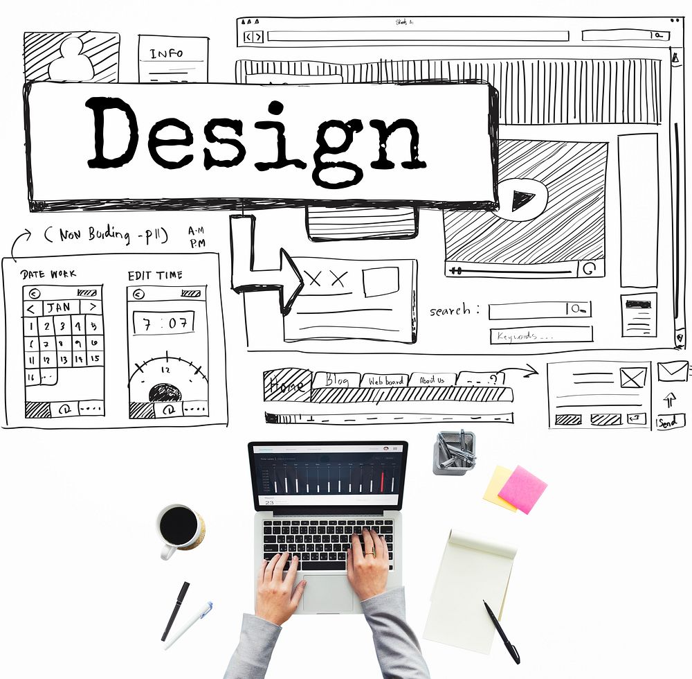 Design Create Creative Imagination Ideas Concept