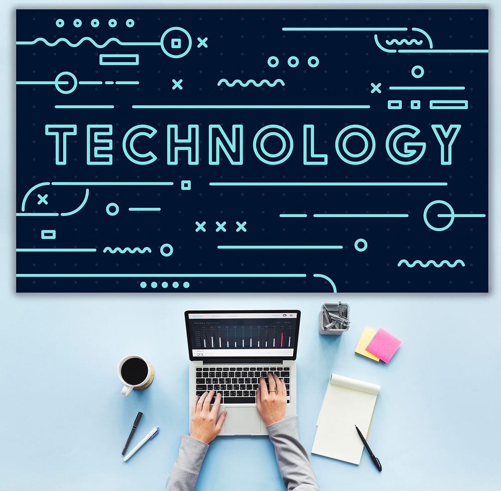 Technology Online Electronic Devices Graphic Concept