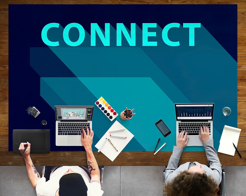 Connect Technology Online Wireless Concept