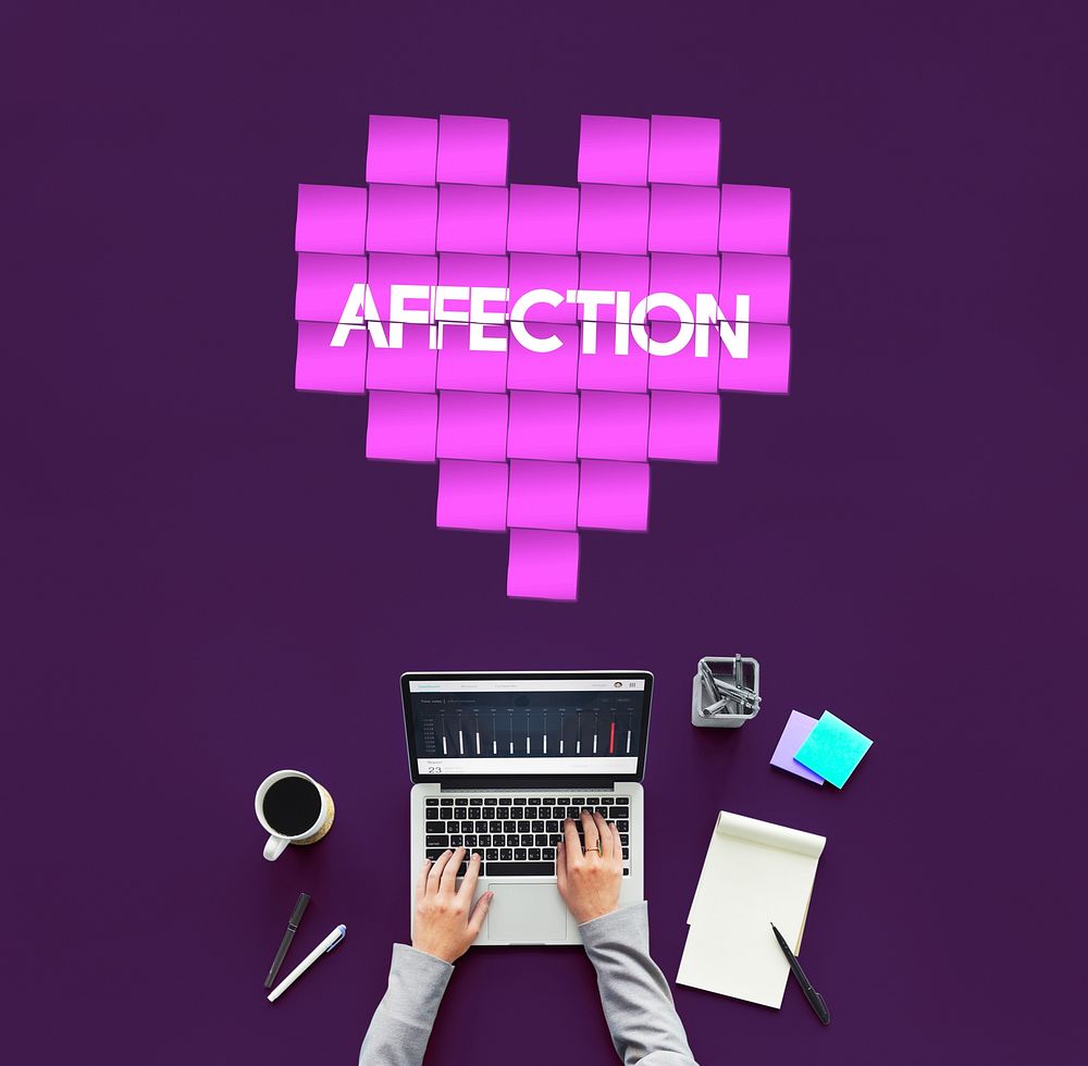 Love And Affection Heart Graphic Concept