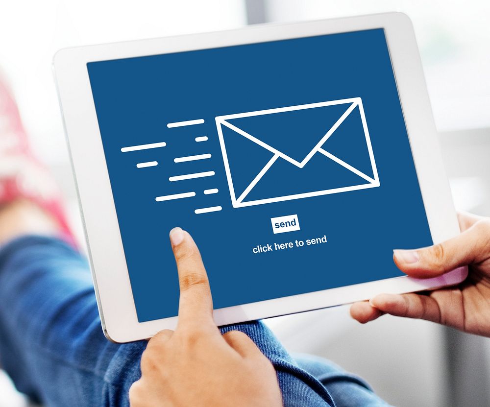 Messaging Email Send Envelope Communication Concept