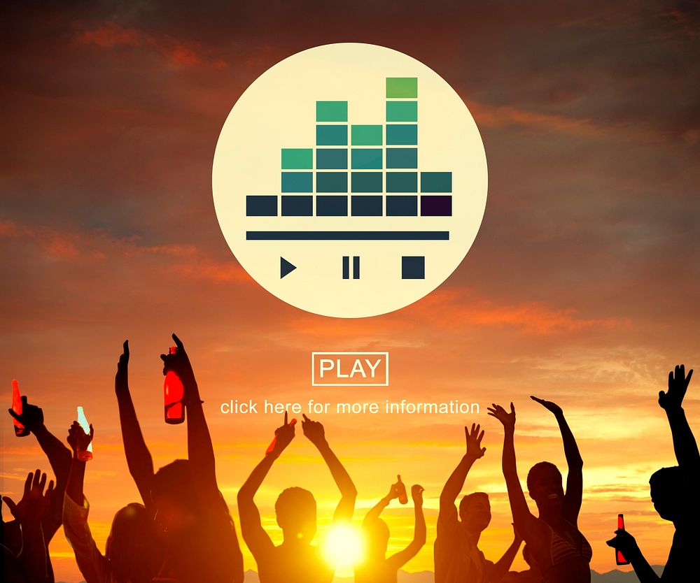 Music Player Media Melody Play Concept