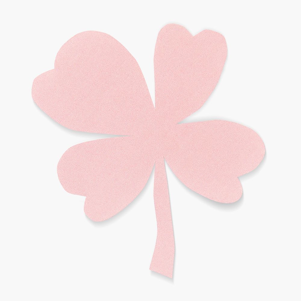 Pink leaf  DIY paper craft