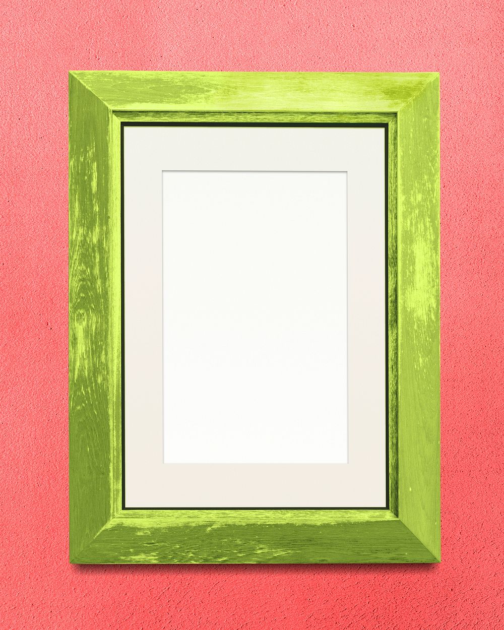Green photo frame