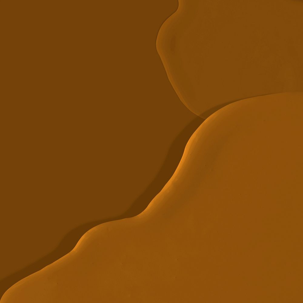 Acrylic paint caramel brown social media background