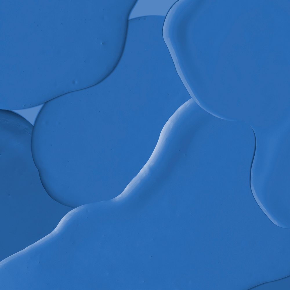 Blue acrylic paint texture design space