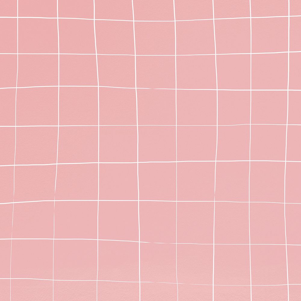 Distorted pink pool tile pattern background