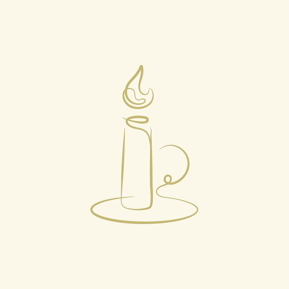 Islamic logo  with doodle lamp/handheld candle holder