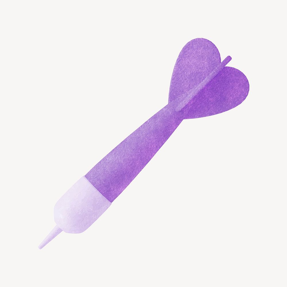 Purple dart, business targeting remix vector