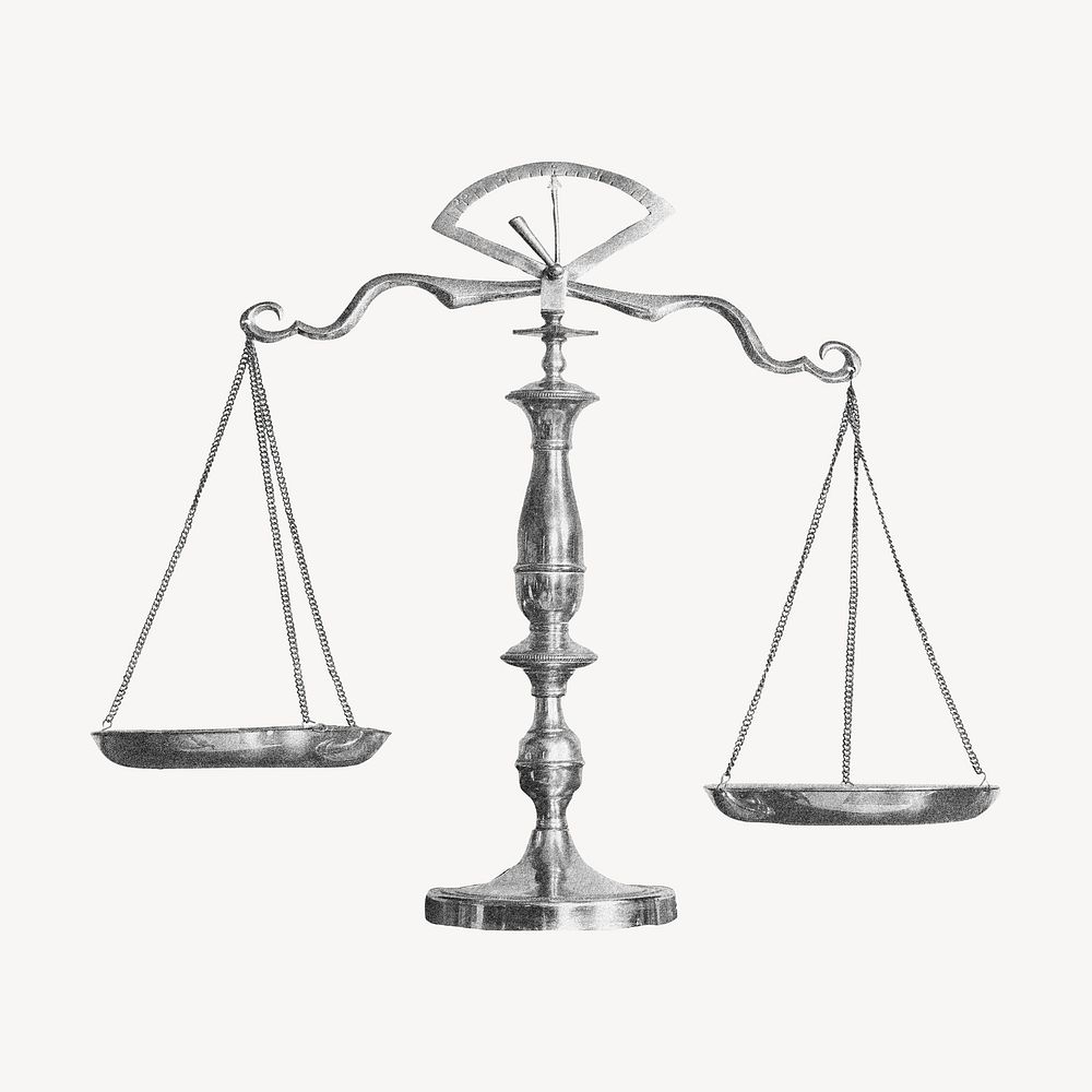 Premium Vector  Scales for weighing libra justice hand drawn vector hand  drawn isolated on white background