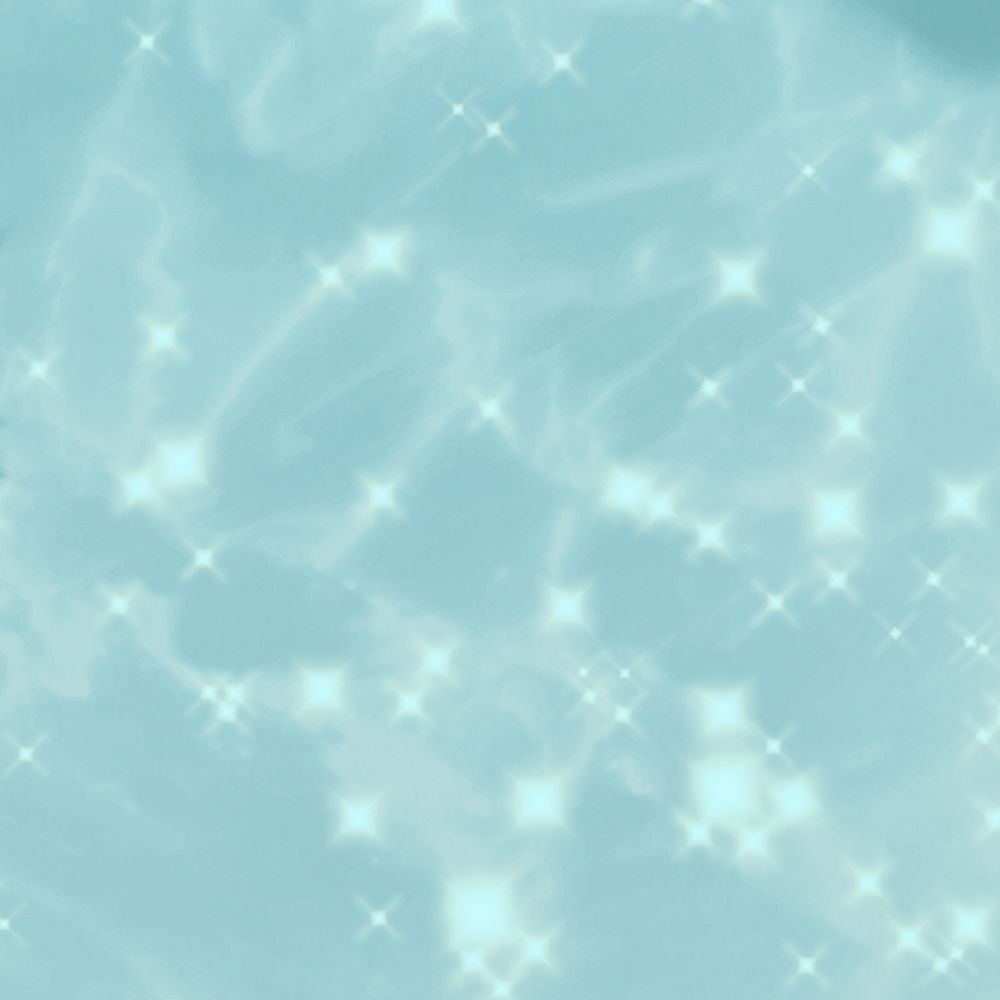 Blue sparkly background, dreamy aesthetic