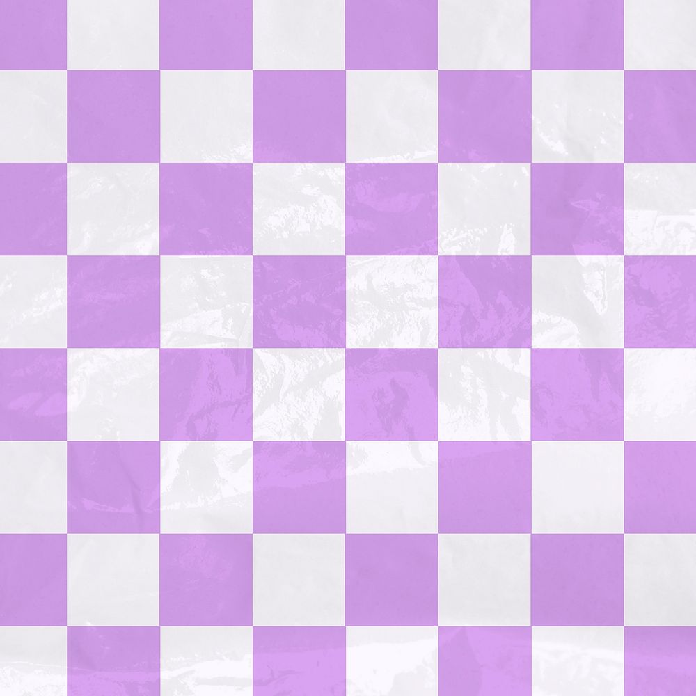 Purple checkered pattern background, paper texture