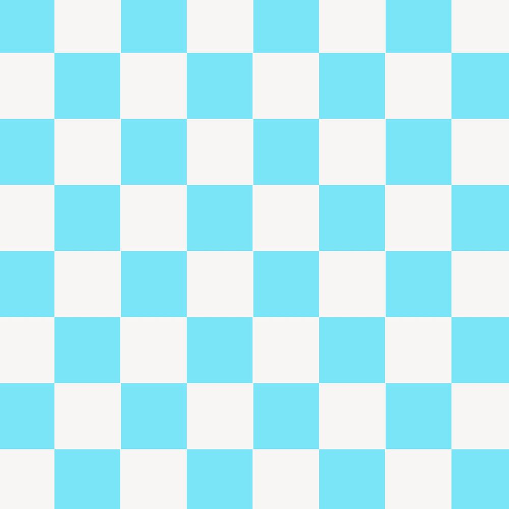 Blue checkered pattern background, aesthetic design
