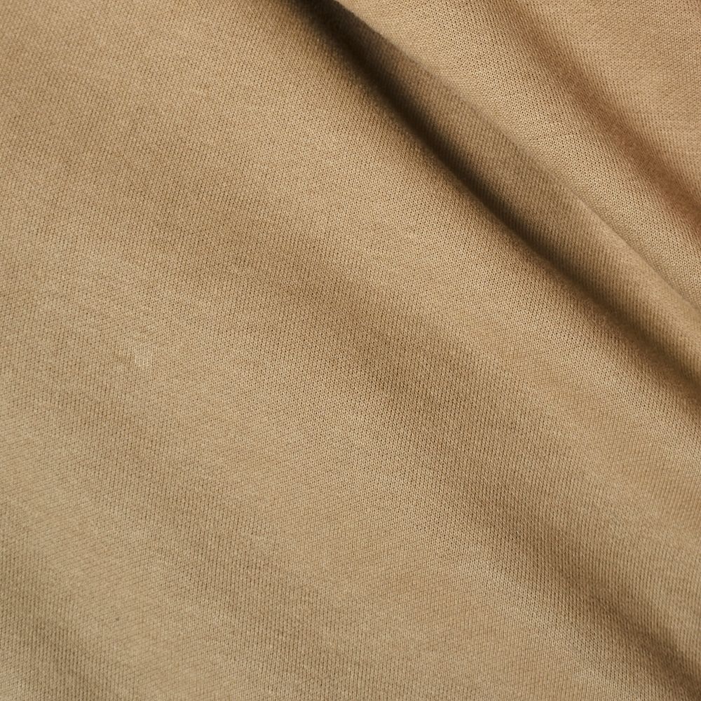 Golden brown fabric texture background