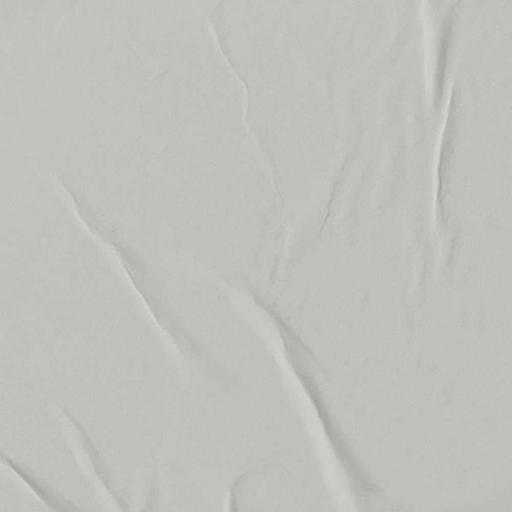 Wrinkled paper texture background, white minimal design