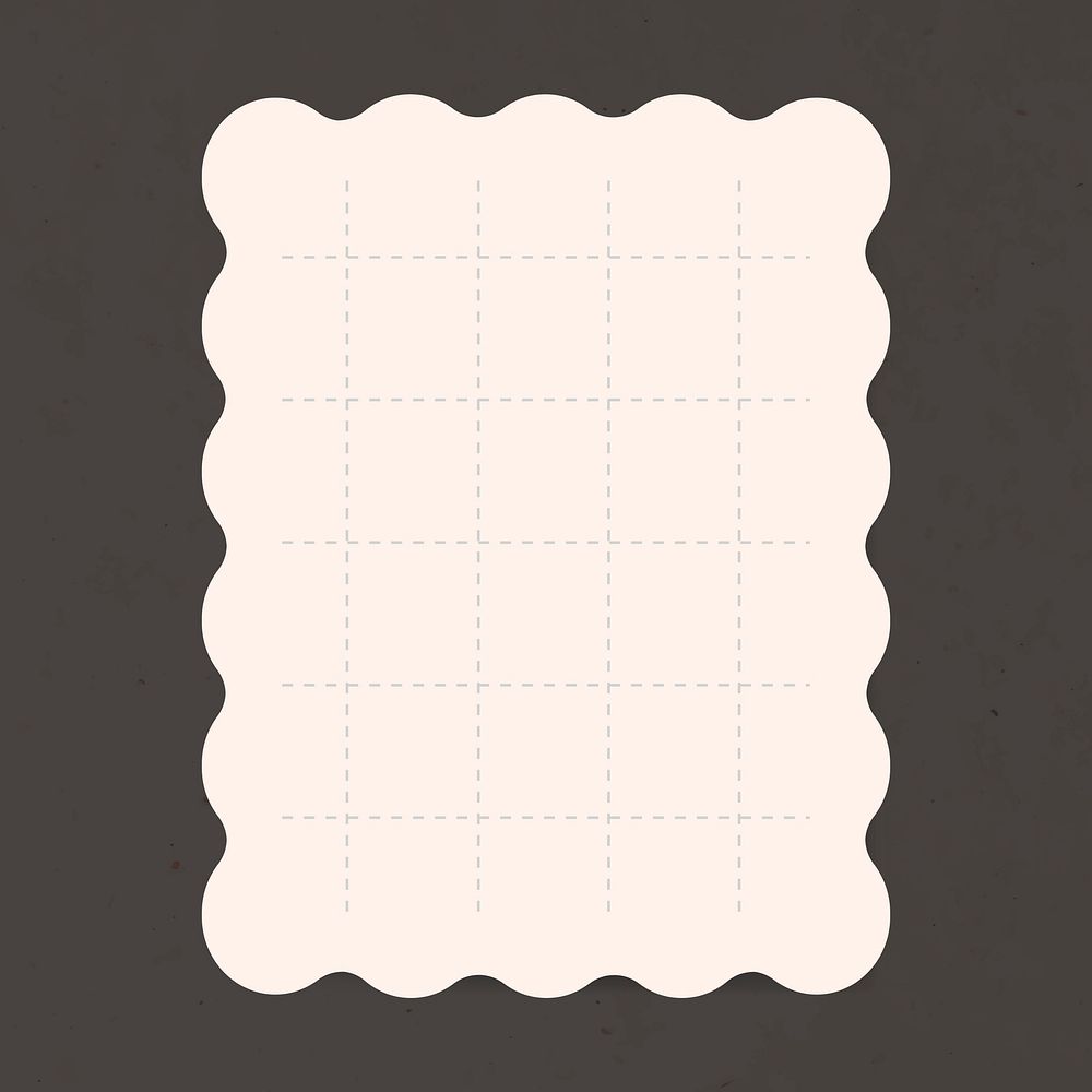 Blank office notepad stationery graphic
