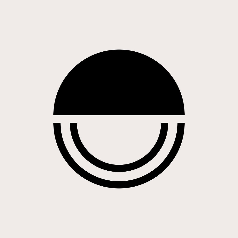Business logo icon simple badge illustration
