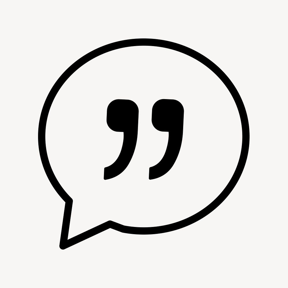Speech bubble chat icon for instant messaging app in style