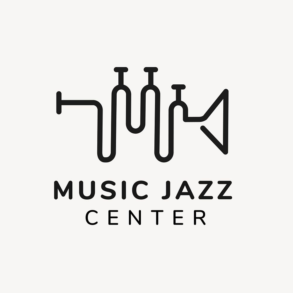 Music school logo, business branding design