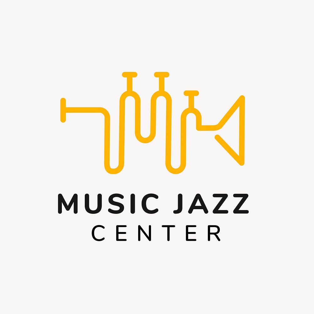 Music school logo, business branding design