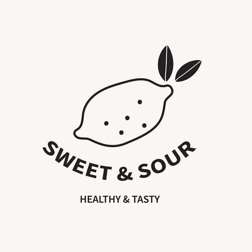 Restaurant  logo, food business branding design