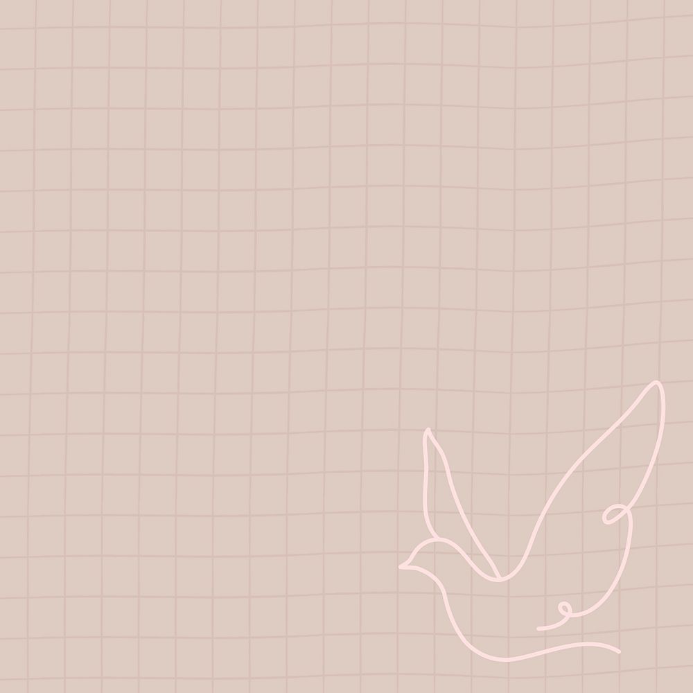 Aesthetic dove pink background, minimal design