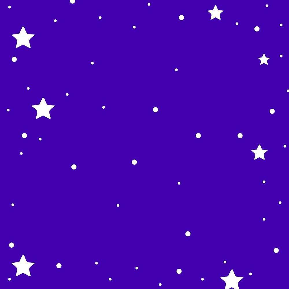 Purple background, starry sky design