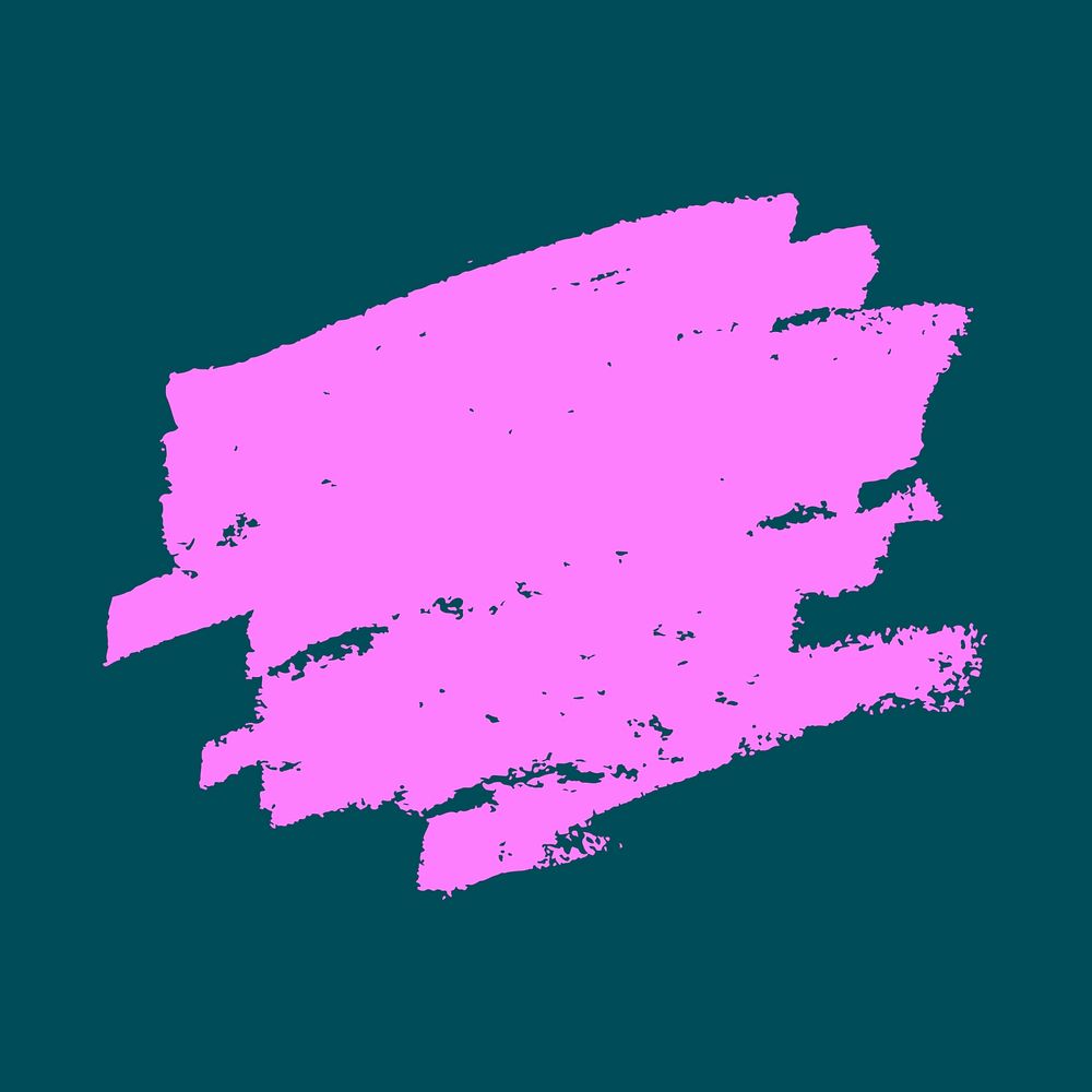 Pink chalk texture, abstract element psd