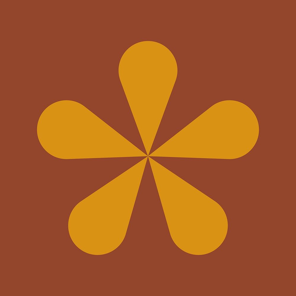 Yellow asterisk shape, flat graphic | Premium Vector - rawpixel