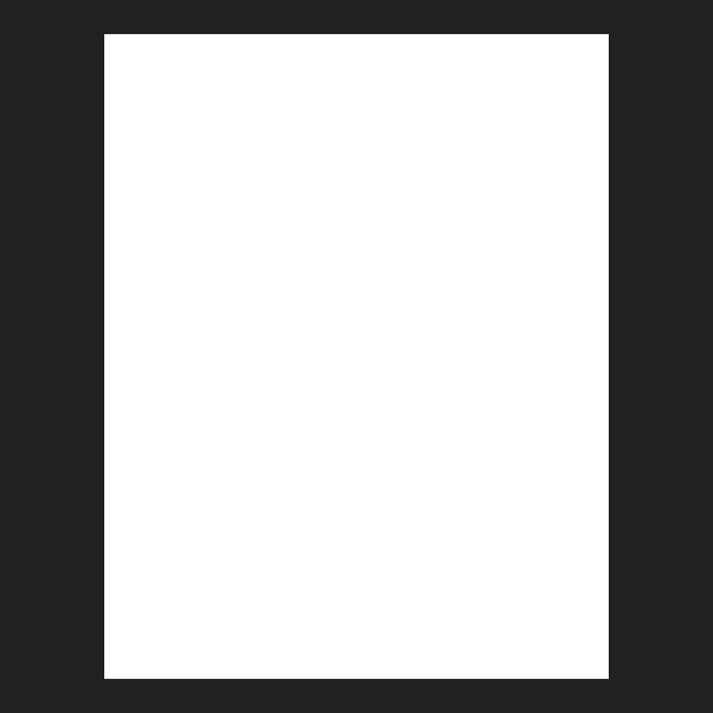 Geometric rectangle frame, black background vector