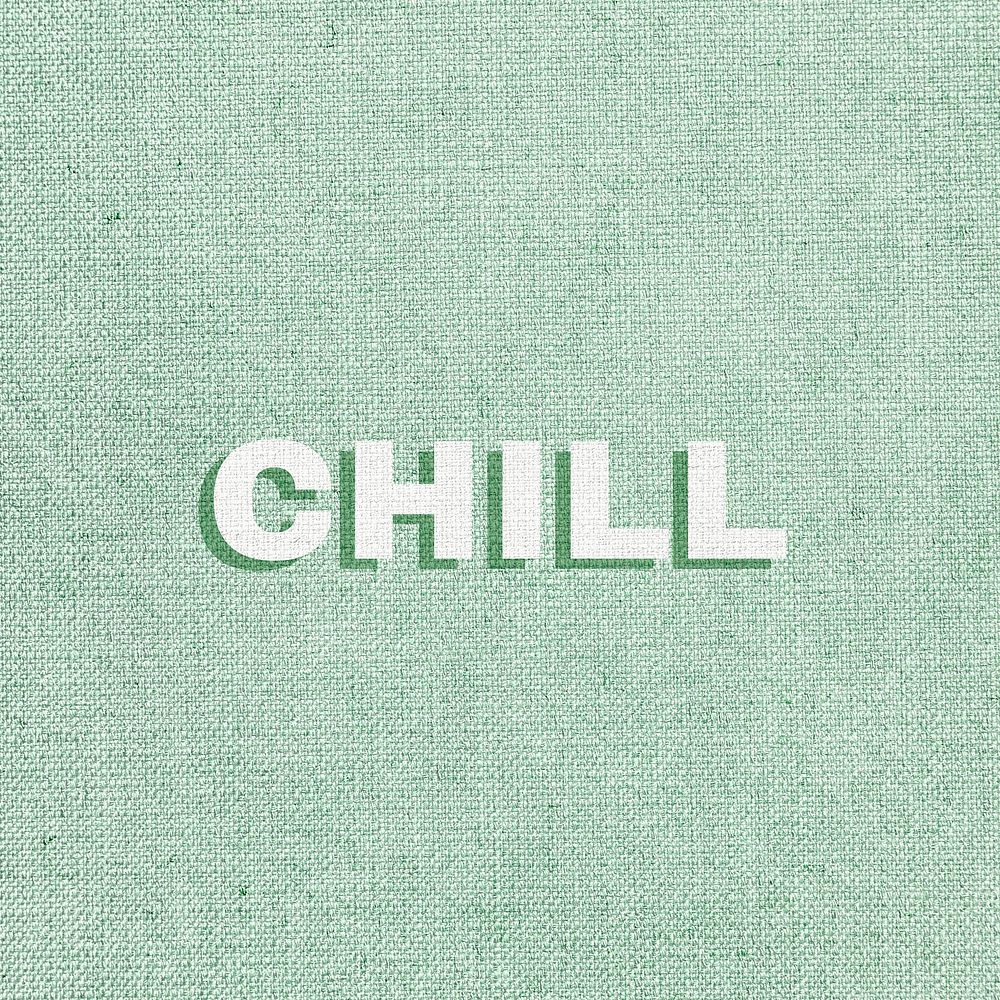 Chill text pastel fabric texture
