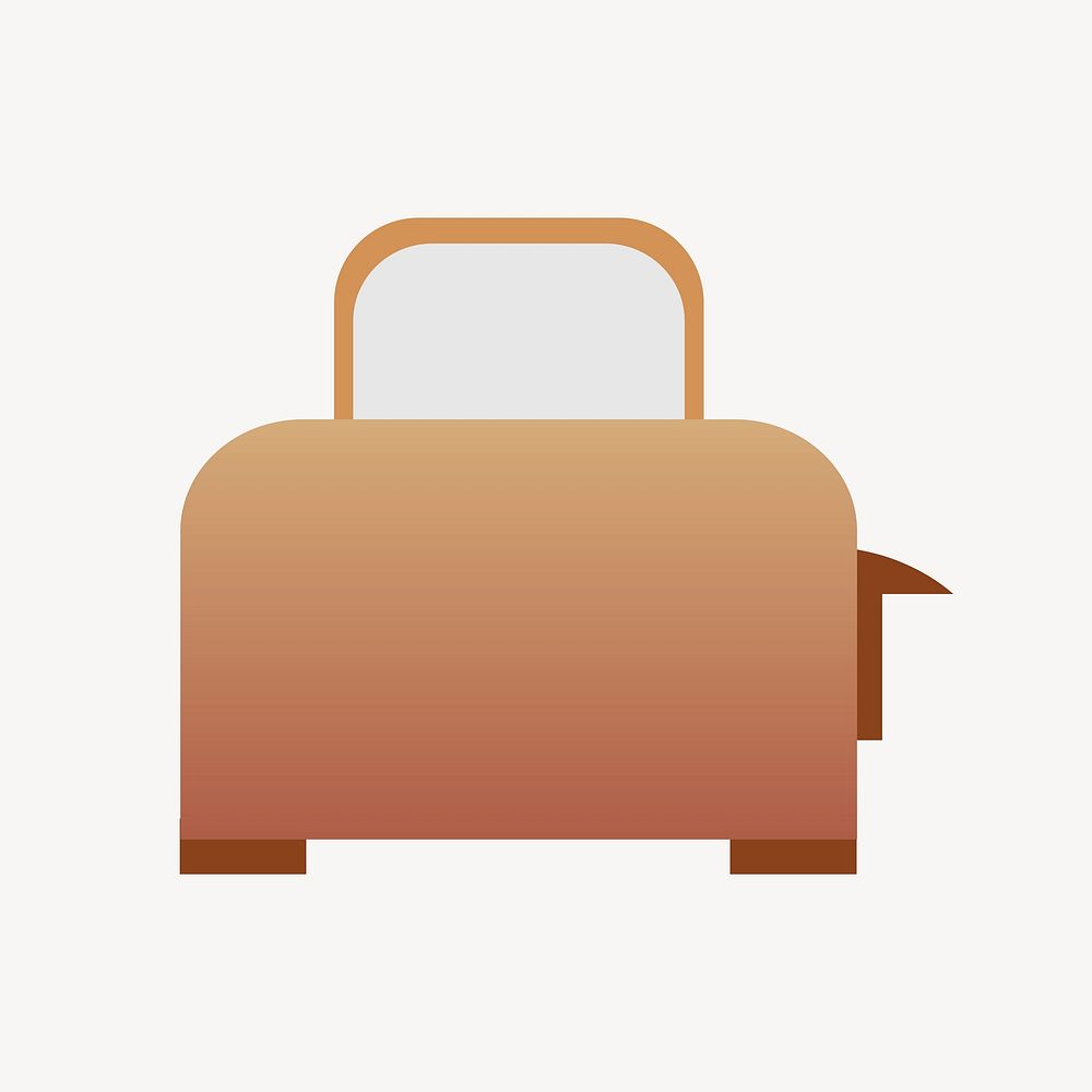 Toaster collage element vector. Free public domain CC0 image.