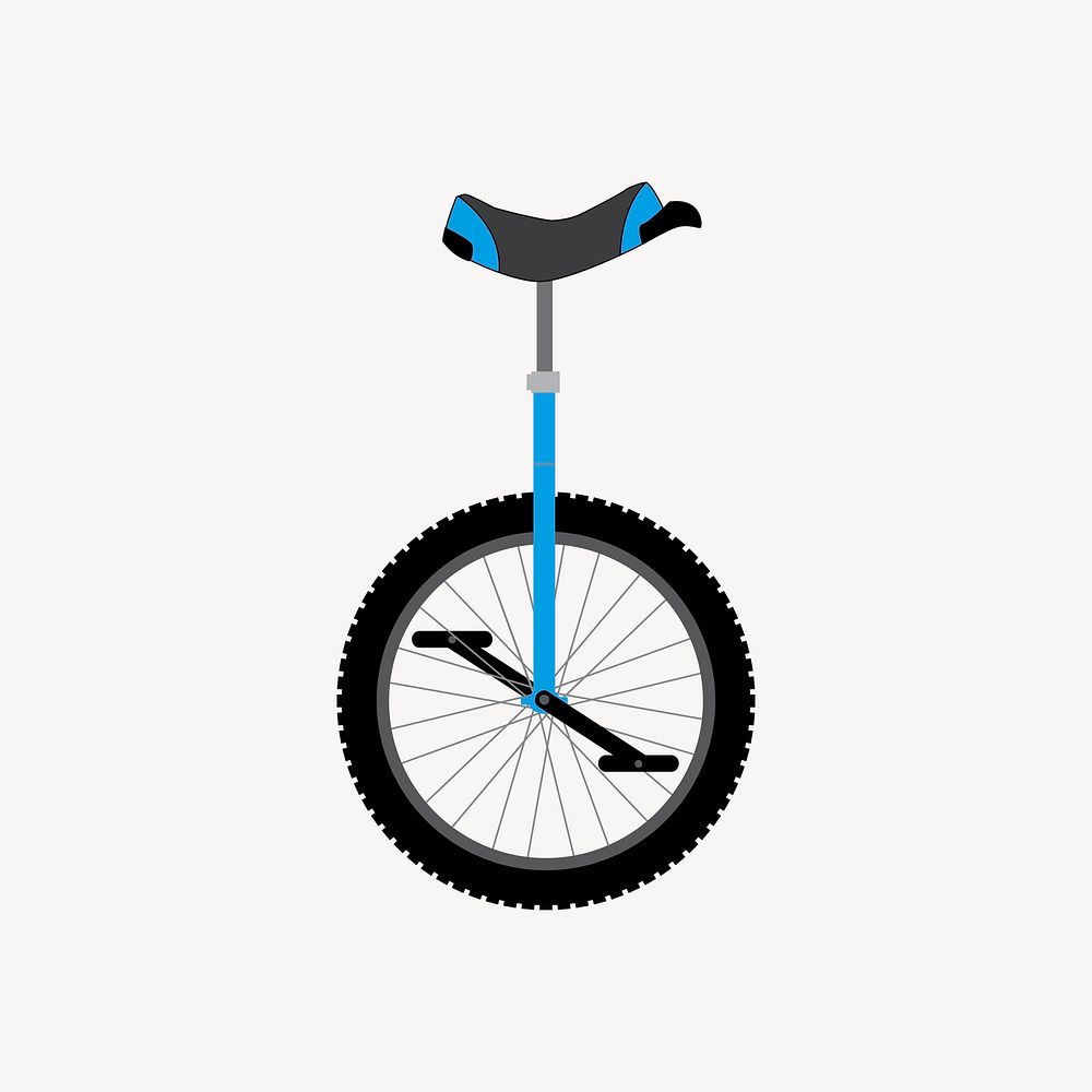 Unicycle clipart, illustration. Free public domain CC0 image.
