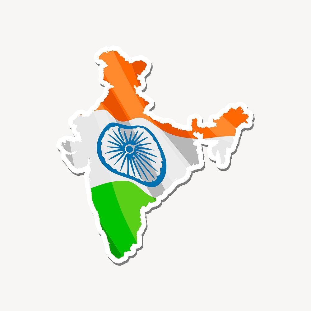 India clipart, illustration vector. Free public domain CC0 image.