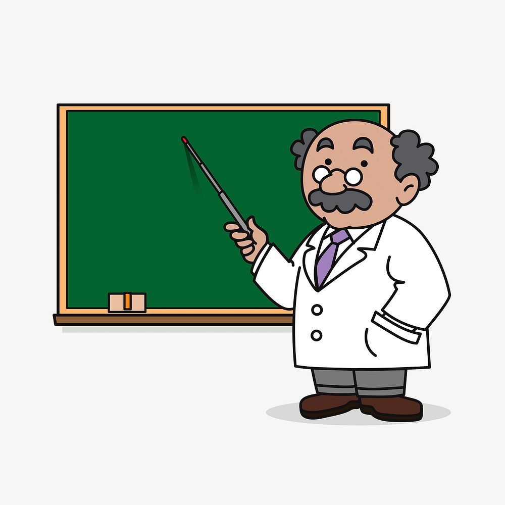 Scientist Clipart Illustration Vector Free Free Vector Rawpixel 4556