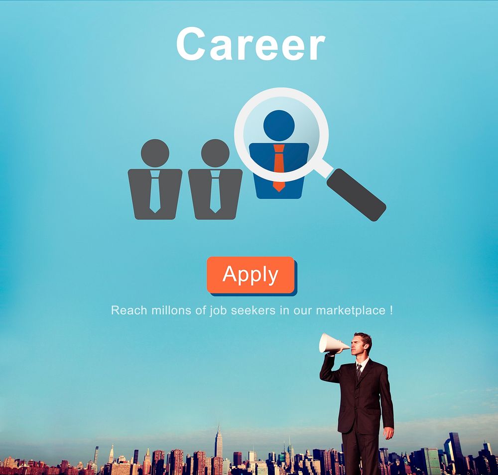 Career Job Profession Apply Hiring Concept