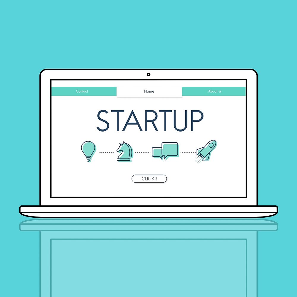 Start Up Business Venture Webpage