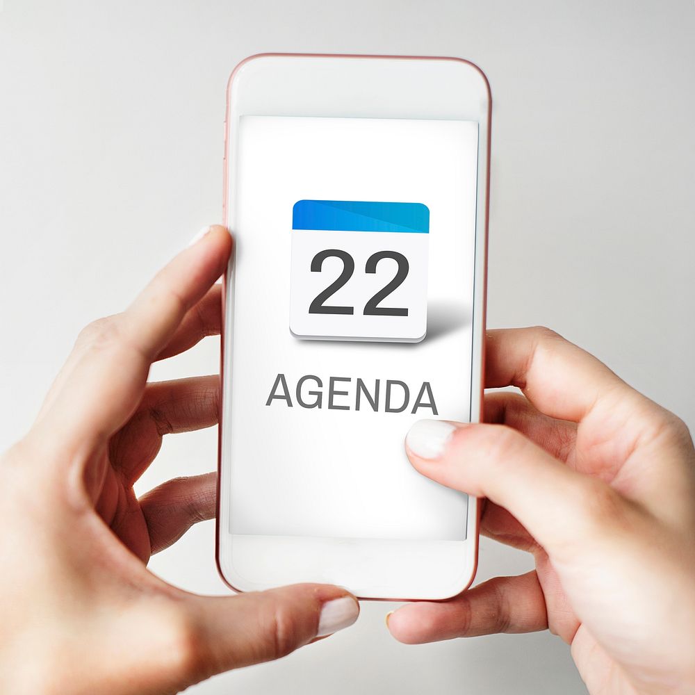 Calendar Data Mobile App Concept